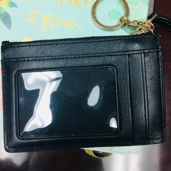 Coach coin purse keychain. Black EUC. Cute - Picture 4 of 4